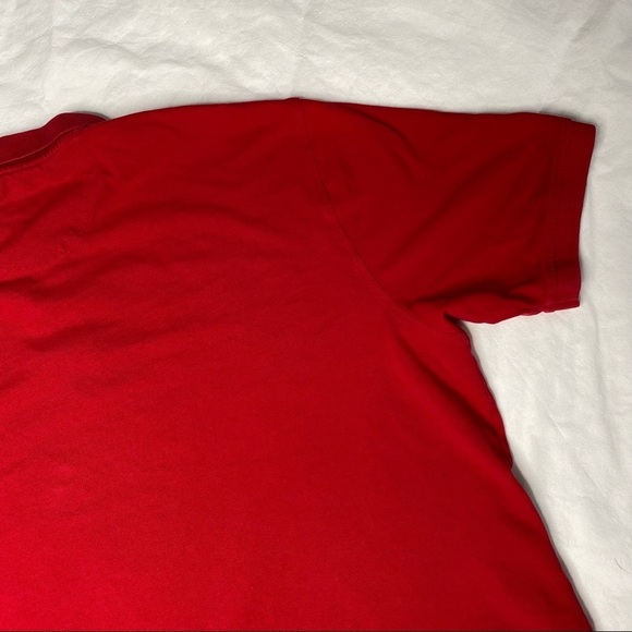 IZOD Heritage Red Polo Casual Golf Streetwear - Picture 12 of 13